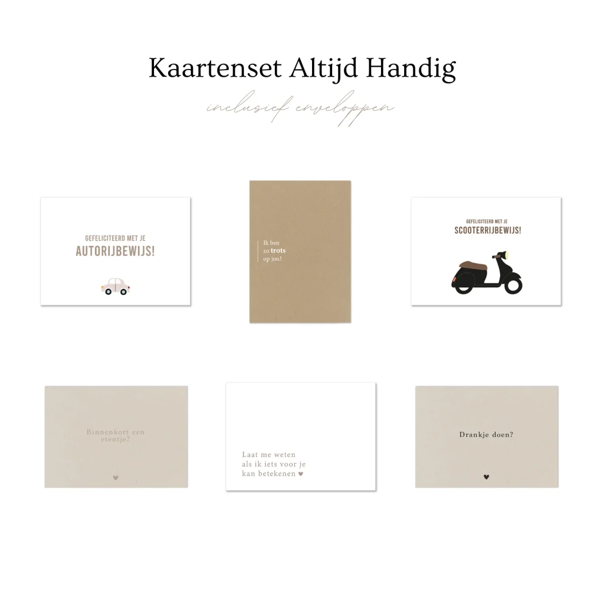 Duurzame kaartenset | Altijd Handig - Afbeelding 2