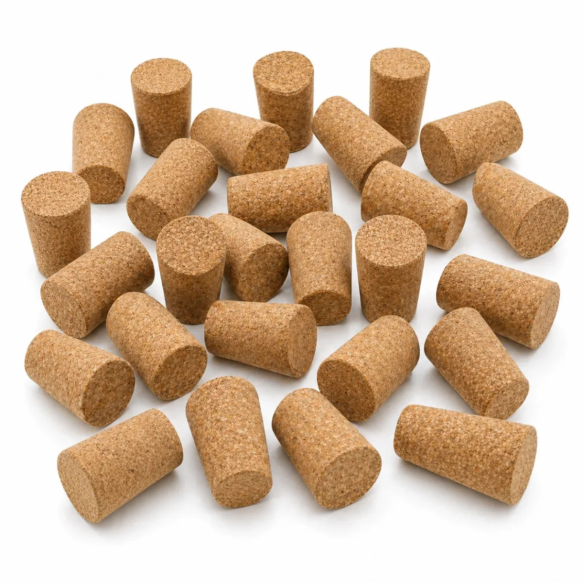 Kurk24 Geperste Conische kurk - 19 x 15 / 24 mm - Afbeelding 2